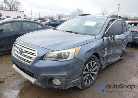 2017 Subaru Outback 2.5I Limited z USA, uszkodzony, nr VIN 4S4BSANCXH3226659